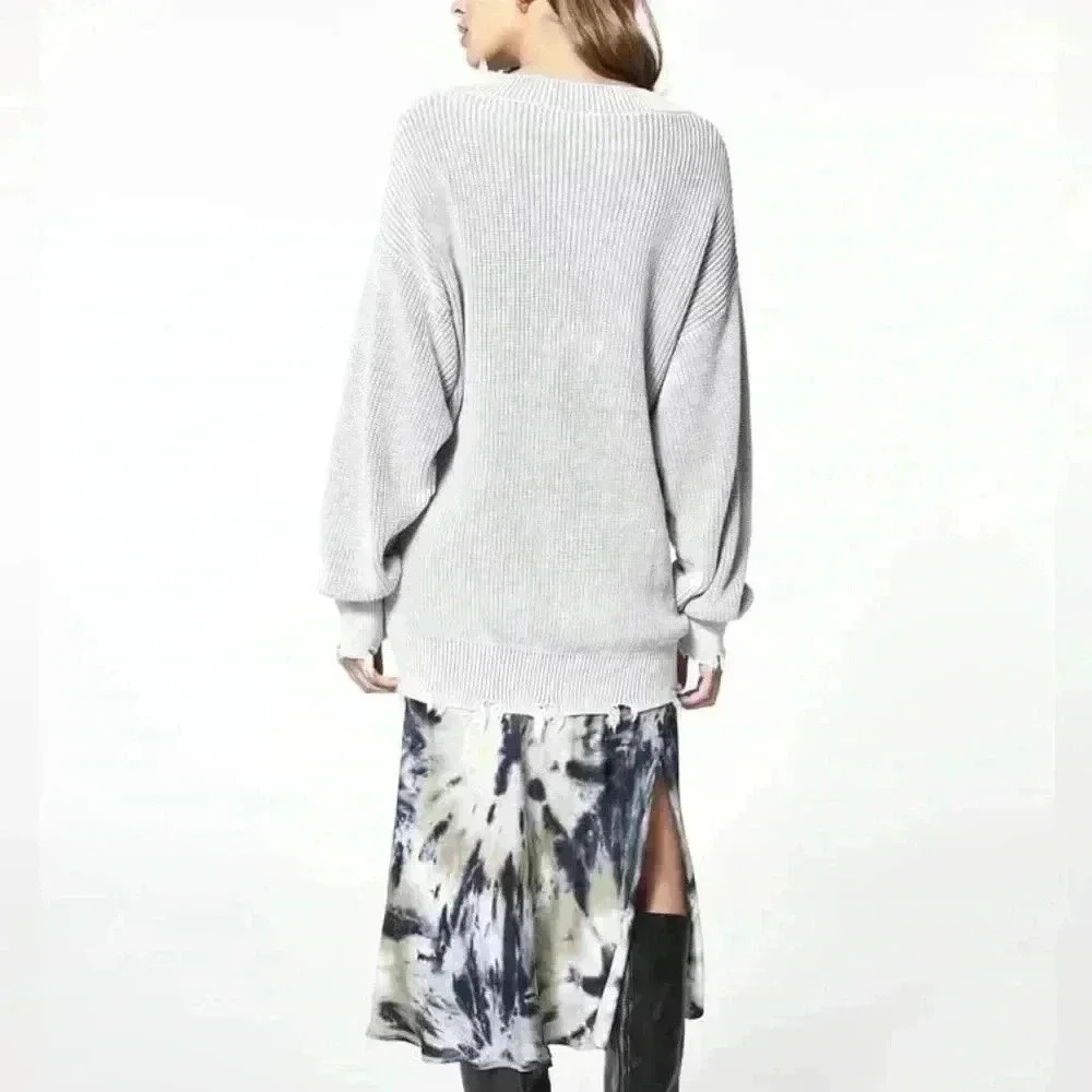 Young Fabulous & Broke Run Away Sweater Size S/M 100% cotton - Picture 3 of 10